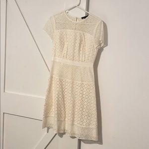 Banana Republic White Lace Dress
